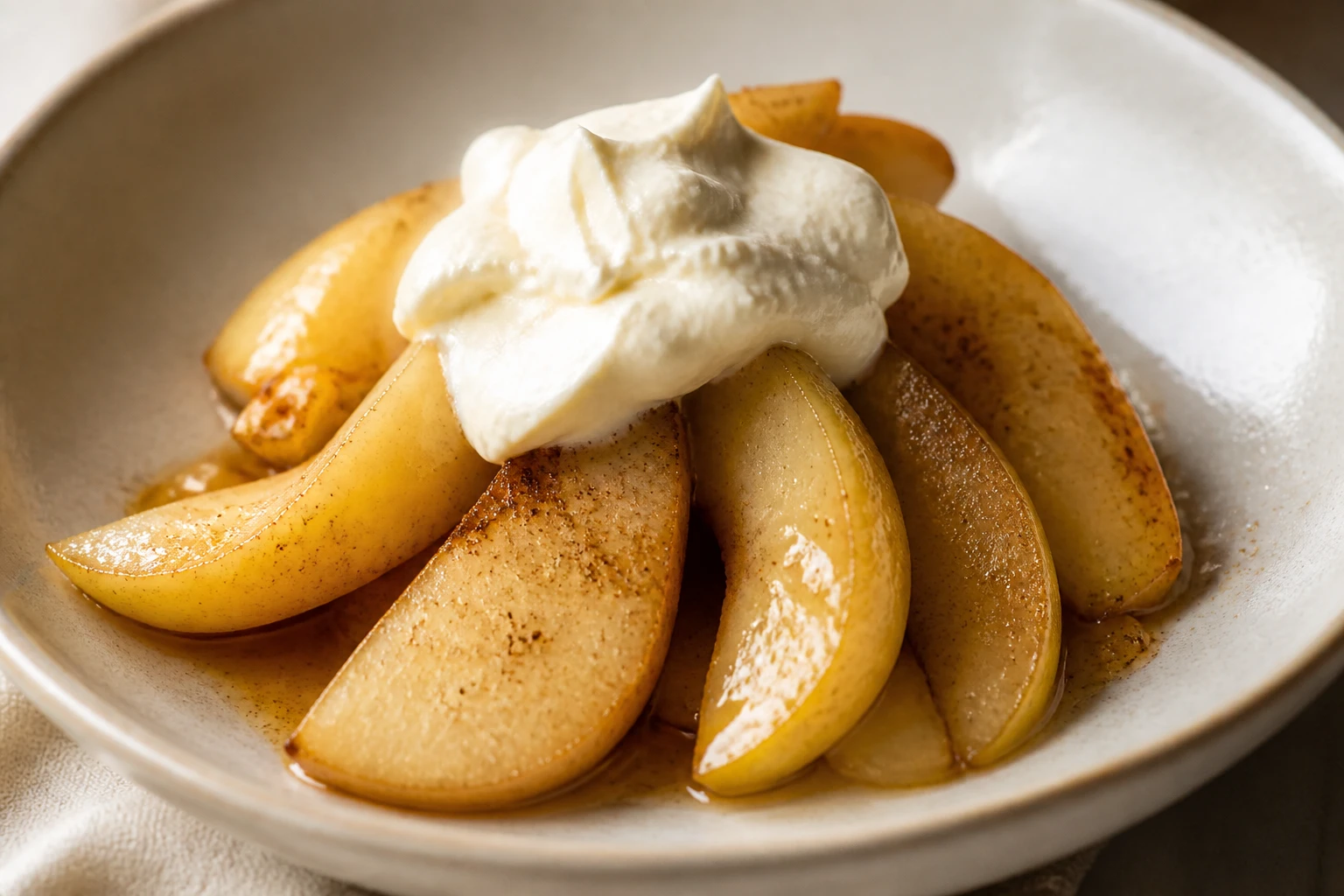 [Toetje] Warme peren met mascarpone